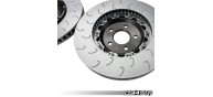 034 2-Piece Floating Front Brake Rotor Upgrade Kit B8/B8.5 S4/S5 